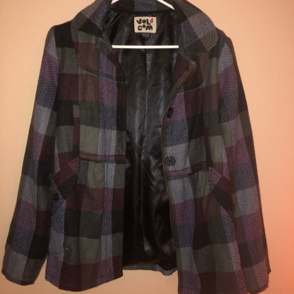 Volcom flannel jacket